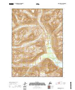 Lake Clark B-1 NE topographic map thumbnail