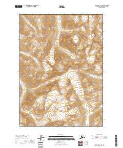 Lake Clark B-1 NW topographic map thumbnail