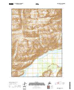 Lake Clark B-1 SE topographic map thumbnail