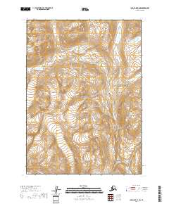 Lake Clark B-1 SW topographic map thumbnail