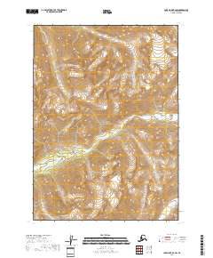 Lake Clark B-2 SW topographic map thumbnail