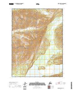 Lake Clark B-3 NE topographic map thumbnail