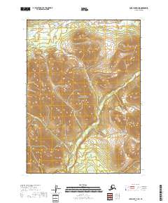 Lake Clark B-4 NE topographic map thumbnail