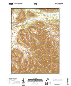 Lake Clark B-4 NW topographic map thumbnail