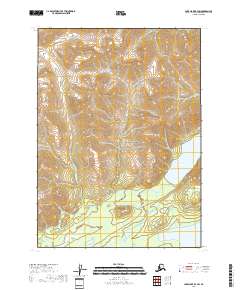 Lake Clark B-4 SW topographic map thumbnail