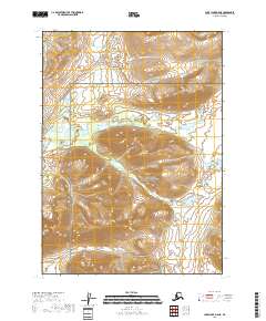 Lake Clark B-5 NE topographic map thumbnail