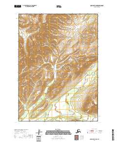 Lake Clark B-5 NW topographic map thumbnail
