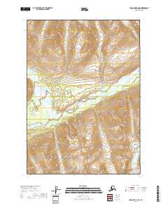 Lake Clark C-1 NE topographic map thumbnail