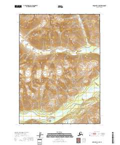 Lake Clark C-1 NW topographic map thumbnail
