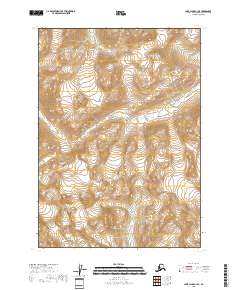 Lake Clark C-1 SE topographic map thumbnail