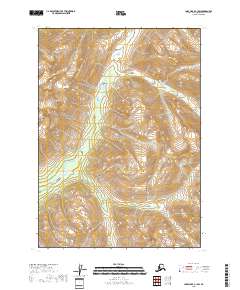 Lake Clark C-1 SW topographic map thumbnail