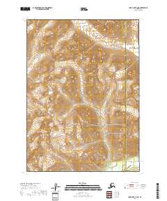Lake Clark C-2 NE topographic map thumbnail
