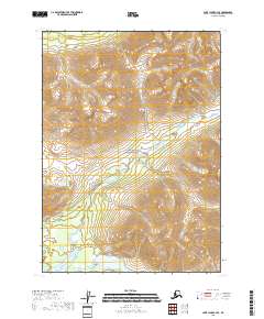 Lake Clark C-3 SE topographic map thumbnail