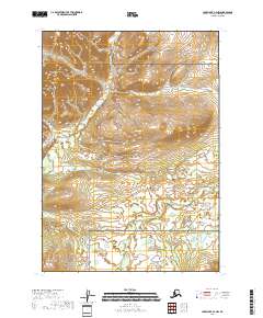 Lake Clark C-4 NW topographic map thumbnail