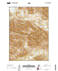 Lake Clark C-4 SE topographic map thumbnail