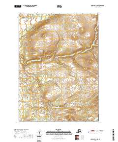 Lake Clark C-5 NW topographic map thumbnail