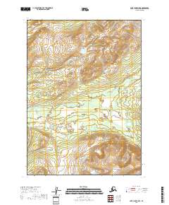 Lake Clark C-5 SE topographic map thumbnail