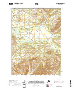 Lake Clark C-5 SW topographic map thumbnail