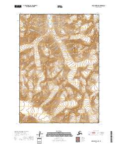 Lake Clark D-1 NE topographic map thumbnail