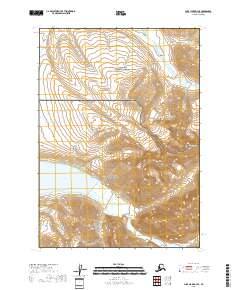 Lake Clark D-3 SE topographic map thumbnail