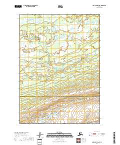 Lake Clark D-4 NE topographic map thumbnail