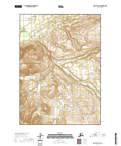 Lake Clark D-4 SW topographic map thumbnail