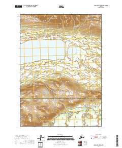 Lake Clark D-5 NW topographic map thumbnail