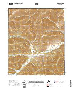 Livengood A-1 SE 2018 topographic map thumbnail