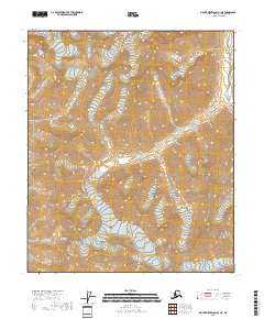 Mount Michelson A-1 NE 2018 topographic map thumbnail