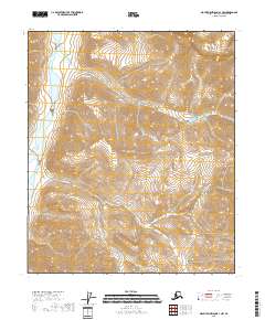 Mount Michelson A-1 NW 2018 topographic map thumbnail