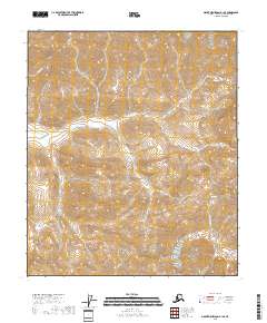 Mount Michelson A-1 SE topographic map thumbnail