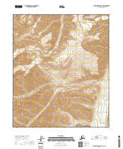 Mount Michelson A-2 NE 2018 topographic map thumbnail