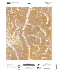 Mount Michelson A-2 NW 2018 topographic map thumbnail