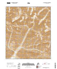 Mount Michelson A-2 SW 2018 topographic map thumbnail