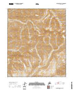 Mount Michelson A-3 SE 2018 topographic map thumbnail