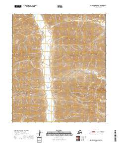 Mount Michelson A-3 SW 2018 topographic map thumbnail