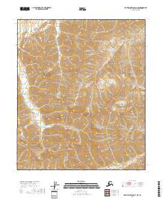 Mount Michelson A-4 NW topographic map thumbnail