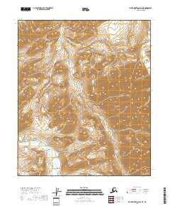 Mount Michelson A-5 NE topographic map thumbnail