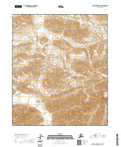 Mount Michelson A-5 SE topographic map thumbnail