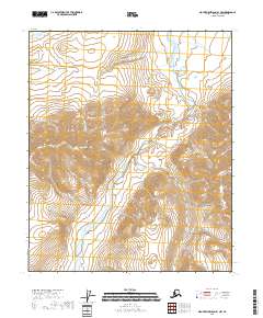 Mount Michelson B-1 NW 2018 topographic map thumbnail