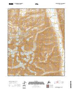 Mount Michelson B-1 SE 2018 topographic map thumbnail