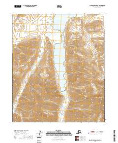 Mount Michelson B-2 SW 2018 topographic map thumbnail