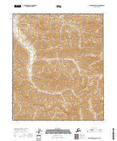 Mount Michelson B-3 SW 2018 topographic map preview
