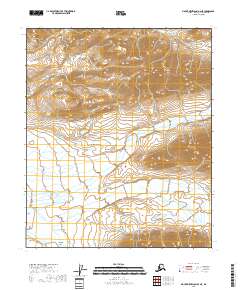 Mount Michelson B-4 NE 2018 topographic map preview