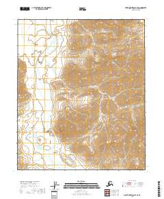 Mount Michelson B-4 SE 2018 topographic map thumbnail