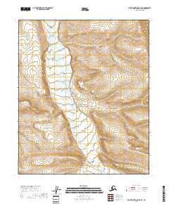 Mount Michelson B-5 NE topographic map thumbnail