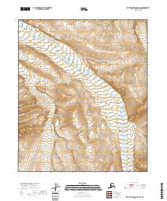 Mount Michelson B-5 NW topographic map thumbnail