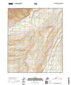 Mount Michelson C-1 SW 2018 topographic map thumbnail