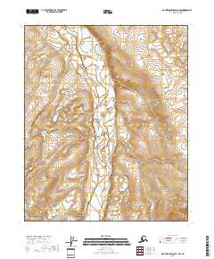 Mount Michelson C-4 NW topographic map thumbnail