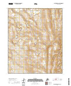 Mount Michelson C-5 NE topographic map thumbnail